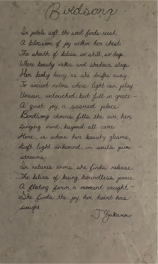 Birdsong Poem
