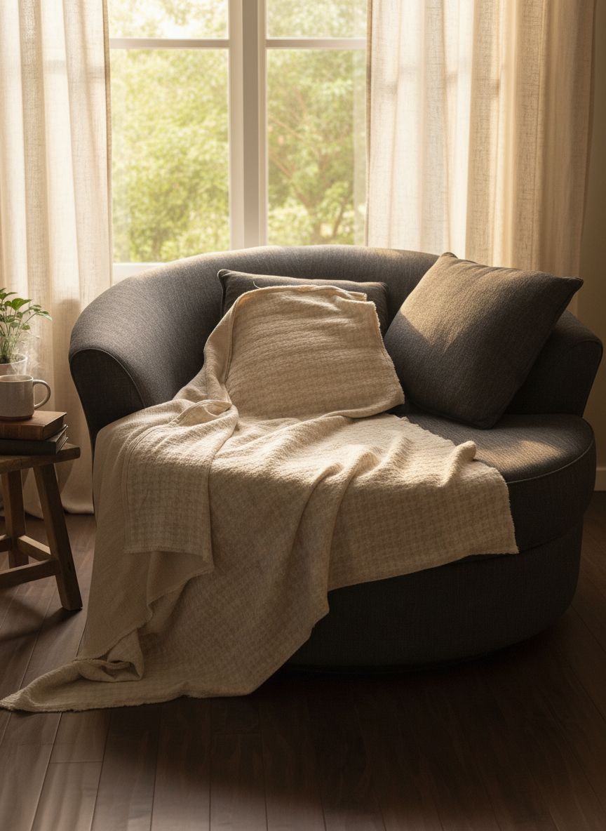 The Everyday Blanket | Linen Throw