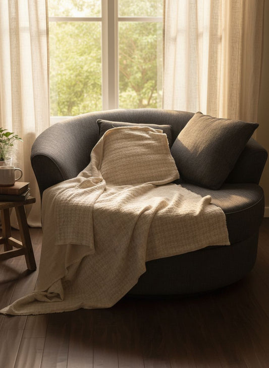 The Everyday Blanket | Linen Throw
