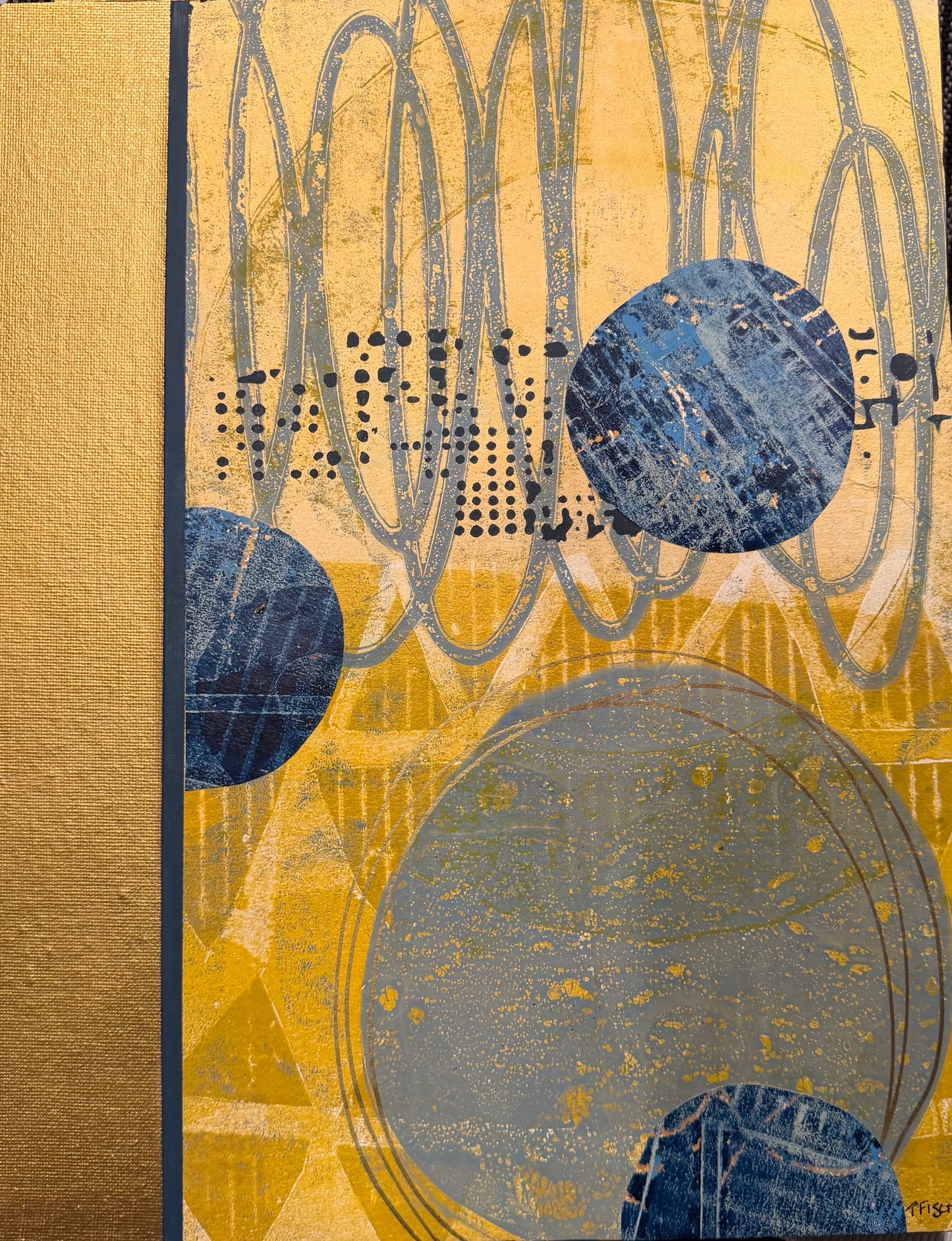 Blue/Gold I