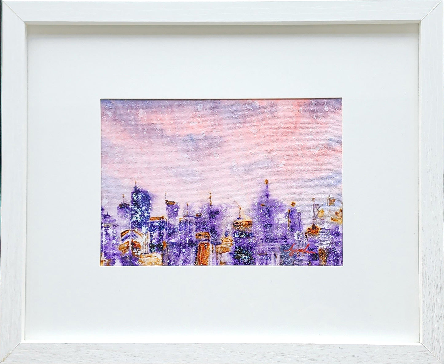 Semi-abstract cityscape #1