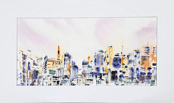 Semi-abstract cityscape #3