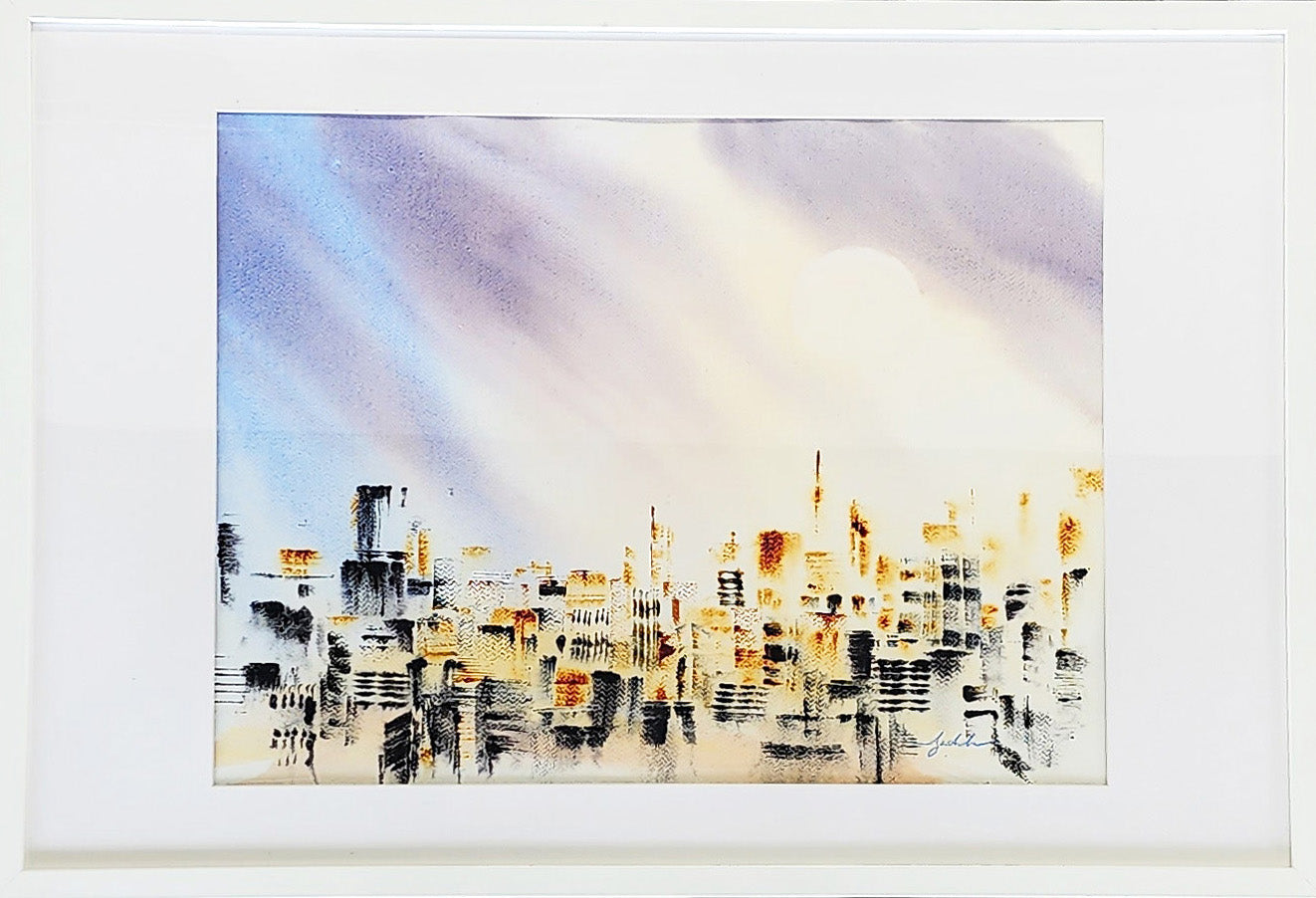 Semi-abstract cityscape #7