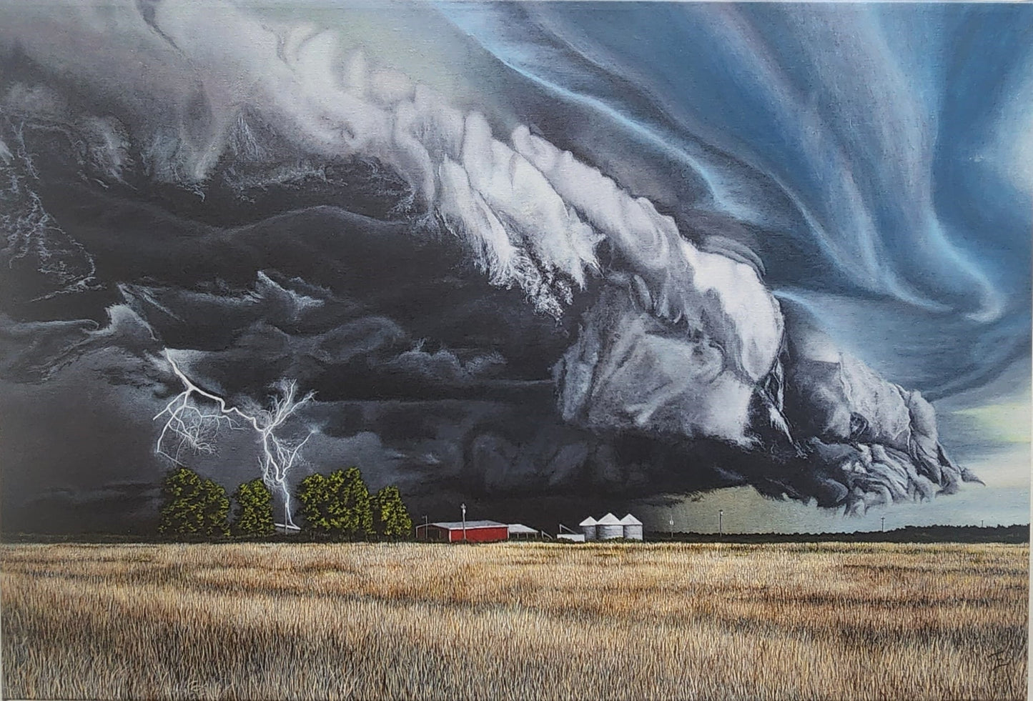 Prairie Storm, Fine Art Print